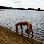 Third pic of A couple having outdoor naked fun