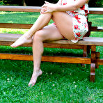 First pic of 
      Vera Wonder takes her boyfriend's cock on the picnic table
    