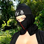 Second pic of Shione Cooper in Busty ninja is posing to tease you