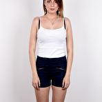 First pic of Klara of Czech Casting takes off her clothes