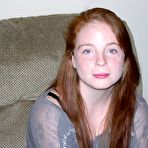 First pic of Rehdead Amateur Teen With Freckles Shows Hairy Pussy