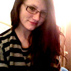 First pic of Nerdy chick Freckles gets her girlfriend to join her and to give her a nice lick on camera