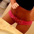 Second pic of Selfies is what freckles loves to do as she is a hot brunette who is aware of her own sweet curves 