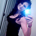 Fourth pic of Selfies is what freckles loves to do as she is a hot brunette who is aware of her own sweet curves 