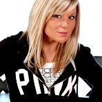 First pic of Blonde teaser Meet Madden providing with the erotic and slow strip tease