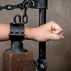 Third pic of SexPreviews - Maddy OReilly in brutal bondage is double cock fucked by male dominants