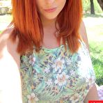 First pic of  » Lucy V In The Garden In Spain Gallery | the daily big tits nude babes blog