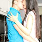 Fourth pic of Saidat in Sex Kitten In The Kitchen, Scene #01