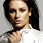 Fourth pic of Lea Michele sexy posing photosets