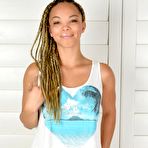 First pic of Cute Ebony Petite Gets Naked