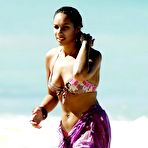 Second pic of Leona Lewis shows big cleavage in sexy wet bikini