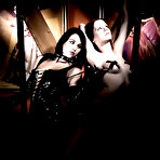 Fourth pic of Red-haired lady Piper Fawn is a domination victim of raven haired mistress