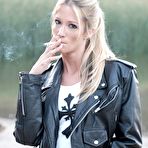 First pic of The outdoor softcore posing from the seducing blonde milf Jessica Drake