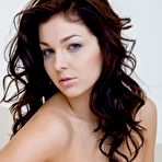 Third pic of Cute and sexy brunette babe Billy Raise is taking off her dress in excitingly hot poses and showing nude shape