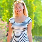 First pic of Stella Flashing Tits in Public