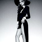 Second pic of Miranda Kerr sexy and braless b-&-w photos