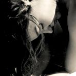 Fourth pic of Miranda Kerr black-&-white naked photos