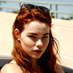 Fourth pic of Sabrina Lynn Teasing in a Car