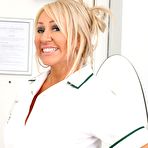 First pic of Mia Makepeace Busty Milf Nurse