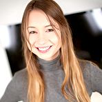 First pic of Cute brunette Taylor on POV blowjob audition