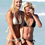 Second pic of Petra Benova caught in bikini on the beach