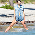 Third pic of Pixie Geldof topless photoshoot on the beach