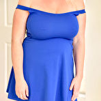 Second pic of Cameron Blue Dress Squirting FTV Milfs - FoxHQ