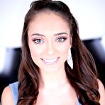 First pic of Fabulous big tit brunette on Amateur Allure casting