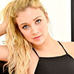 First pic of Zoey posing in Tiny Black Dress at PinkWorld Blog