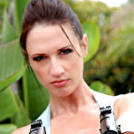 Fourth pic of Lana Kendrick Lara Croft Pinup Files - Cherry Nudes