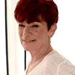 Fourth pic of Angela Reed in Redhead Granny in action, Scene #01
