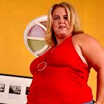 Fourth pic of Chubby Loving - Blonde Mature Fatty Getting Naked