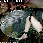 Fourth pic of SexPreviews - Mia Torro high heels asian is bound and toyed in dark dungeon