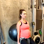 Third pic of Popoholic  &raquo; Blog Archive   &raquo; Pregnant Jessica Alba Busting Out Her Massive Sweaty Bosom Like Bananas
