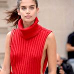 Third pic of Sara Sampaio without bra shows sideboob
