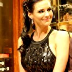 Second pic of Taking cum shots is what delicious busty MILF Phoenix Marie loves the most.