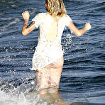 Third pic of Ireland Baldwin Topless And Sexy On The Beach In Malibu - Scandal Planet