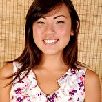 First pic of Tanned Asian brunette takes off her purple lingerie for the camera - IamXXX.com