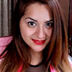 First pic of Bodysuit-wearing BBW brunette with pierced nips fucking herself - IamXXX.com