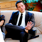 First pic of Undressed guy in soft handcuffs gets abused by Gina Killmer and Virus Vellons