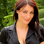 First pic of Tammy Taylor Black Stockings in Green Garden