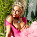 Second pic of Lena Nicole Foxy Ballerina Bares Slim Form and Tight Breasts