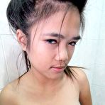 Second pic of :: Asian Sex Diary :: Cute hairy Asian shows off her holes and tempts white BF