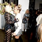 Third pic of Busty Caroline Vreeland in see through outfit at London Fashion week