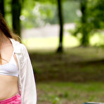 First pic of 
      Therese Bizarre devours her friend's tasty cock outdoors
    