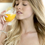 Fourth pic of Riley Anne Leggy Euro Blonde Strips