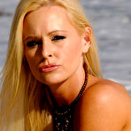 Fourth pic of Katie Lohmann Busty Blonde Bikini Model at the Beach
