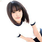 First pic of Japanese teen cutie Honoka gets sassy in her gym shorts, revealing something sinister and green underneath