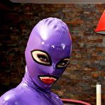 Fourth pic of Black Angelica, Latex Lucy in Latex Ladies of Lust