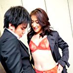 First pic of Asian Pics - Marina Matsumoto plays with her boobs while giving fine blowjob